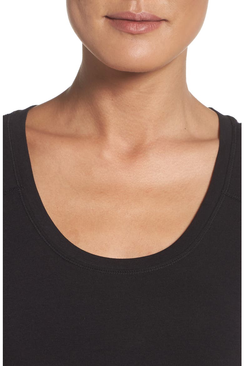 'Siesta' Studio Tee, Alternate, color, BLACK