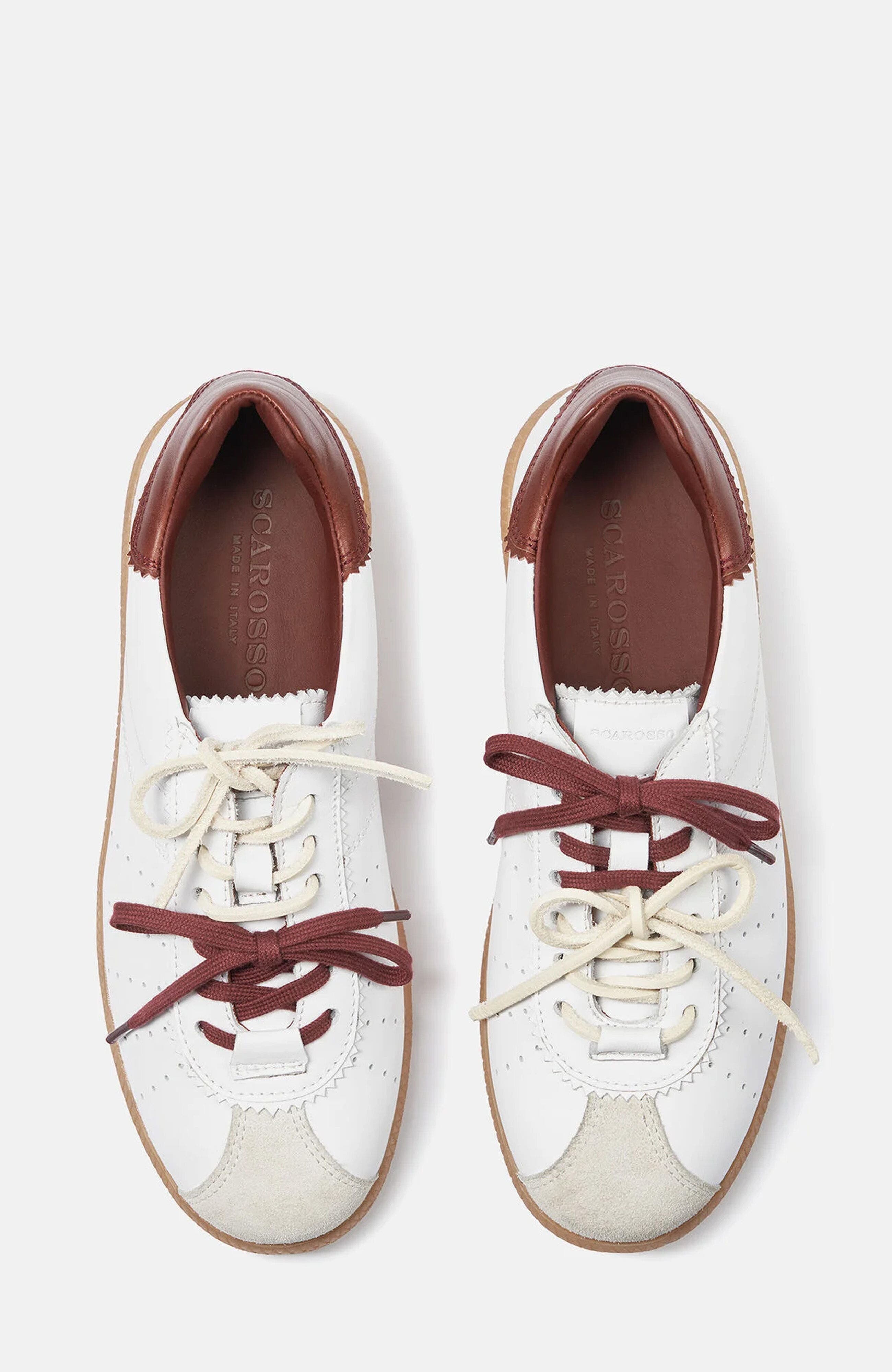 Mariate Sneakers, Alternate, color, White - Calf