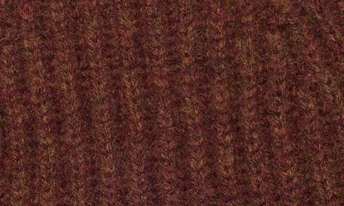 Nordstrom Rack Cashmere Ribbed Beanie In Brown