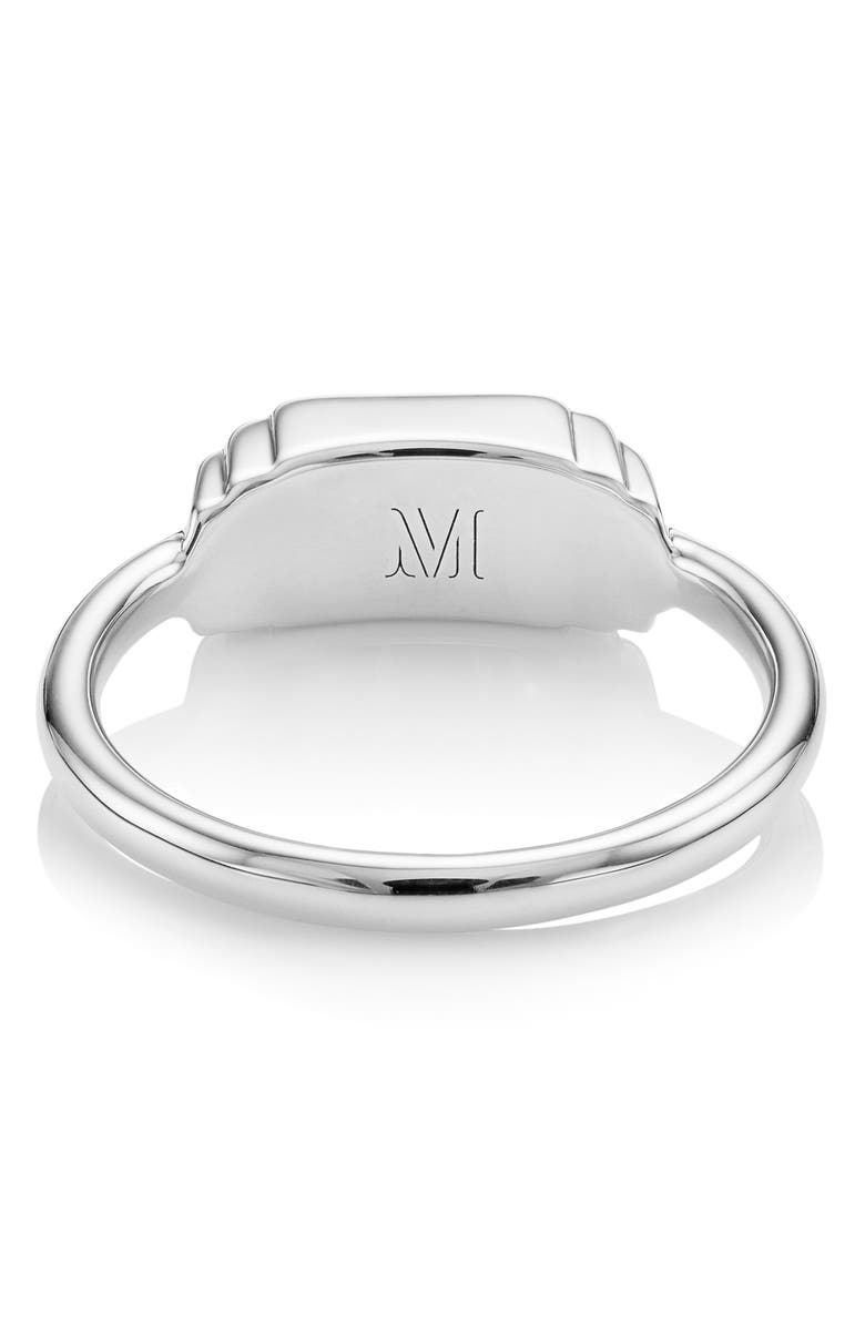 Monica Vinader Baja Deco Semiprecious Stone Ring, Alternate, color, 