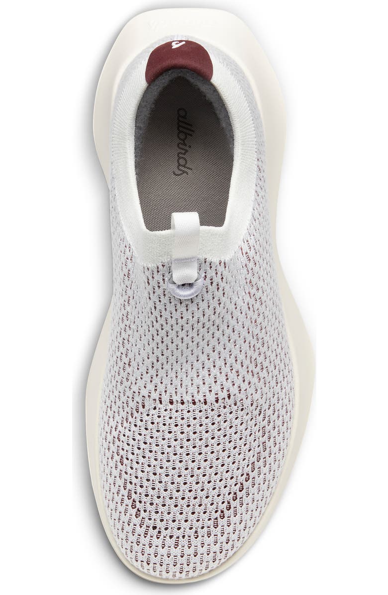 Allbirds Tree Dasher Relay Sneaker, Alternate, color, Blizzard/ Thunder Red