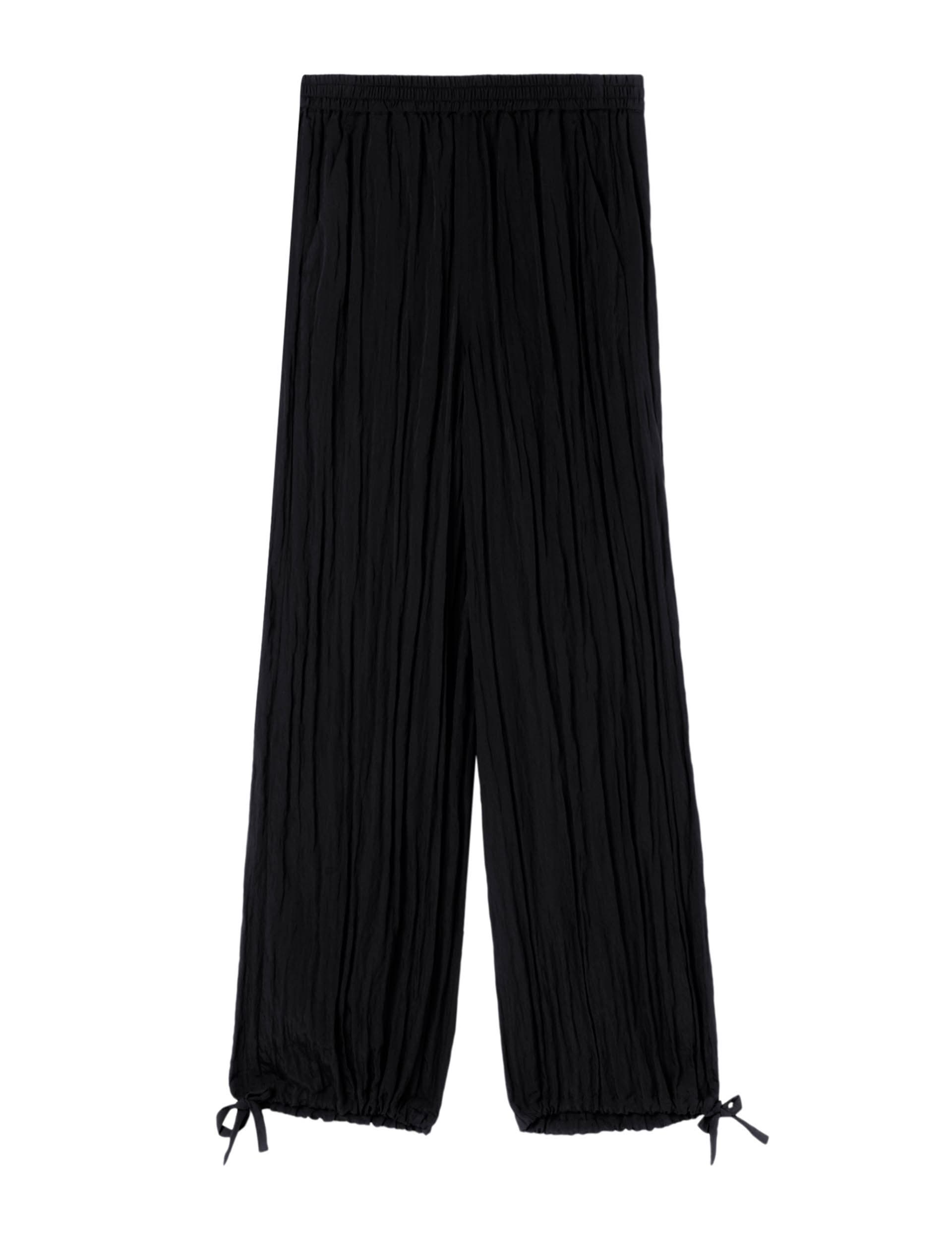 Relaxed Tie Hem Trouser - image 2