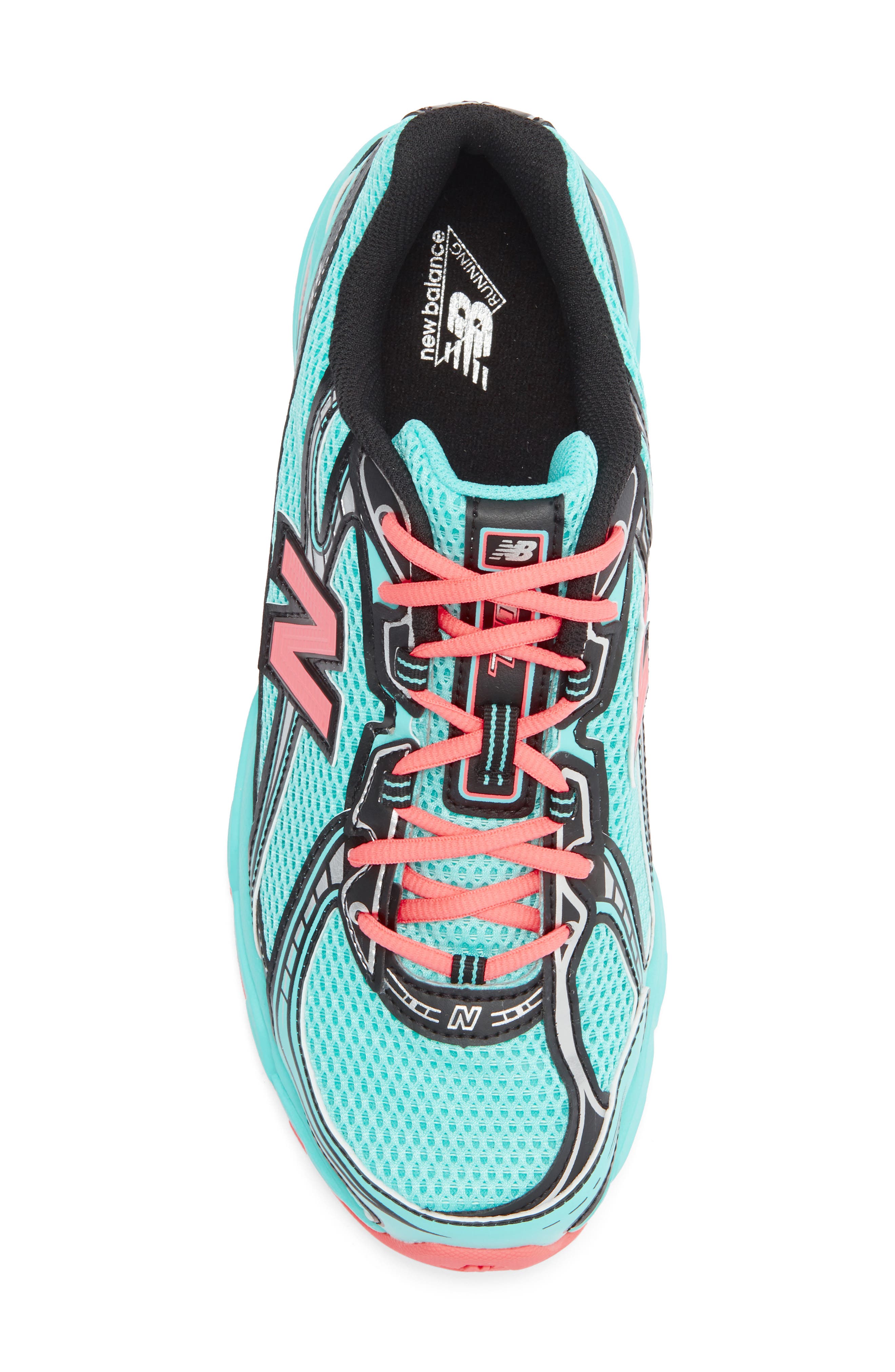 New Balance 740 Running Shoe, Alternate, color, Cyber Jade/ Ultra Pink