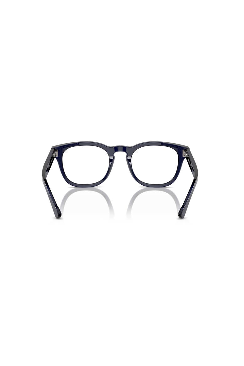 49mm Round optical glasses, Alternate, color, Blue