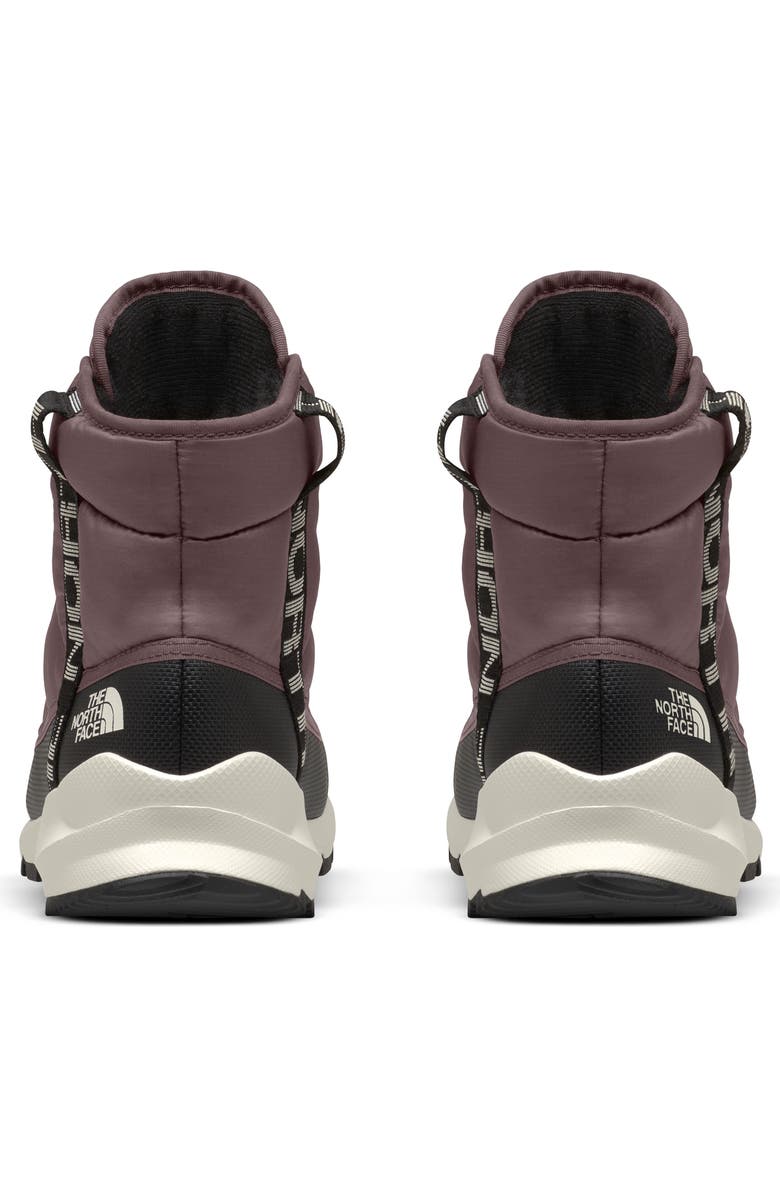The North Face ThermoBall<sup>™</sup> Luxe Faux Fur Lined Waterproof Boots, Alternate, color, Tawny Quartz/ Burnt Umber