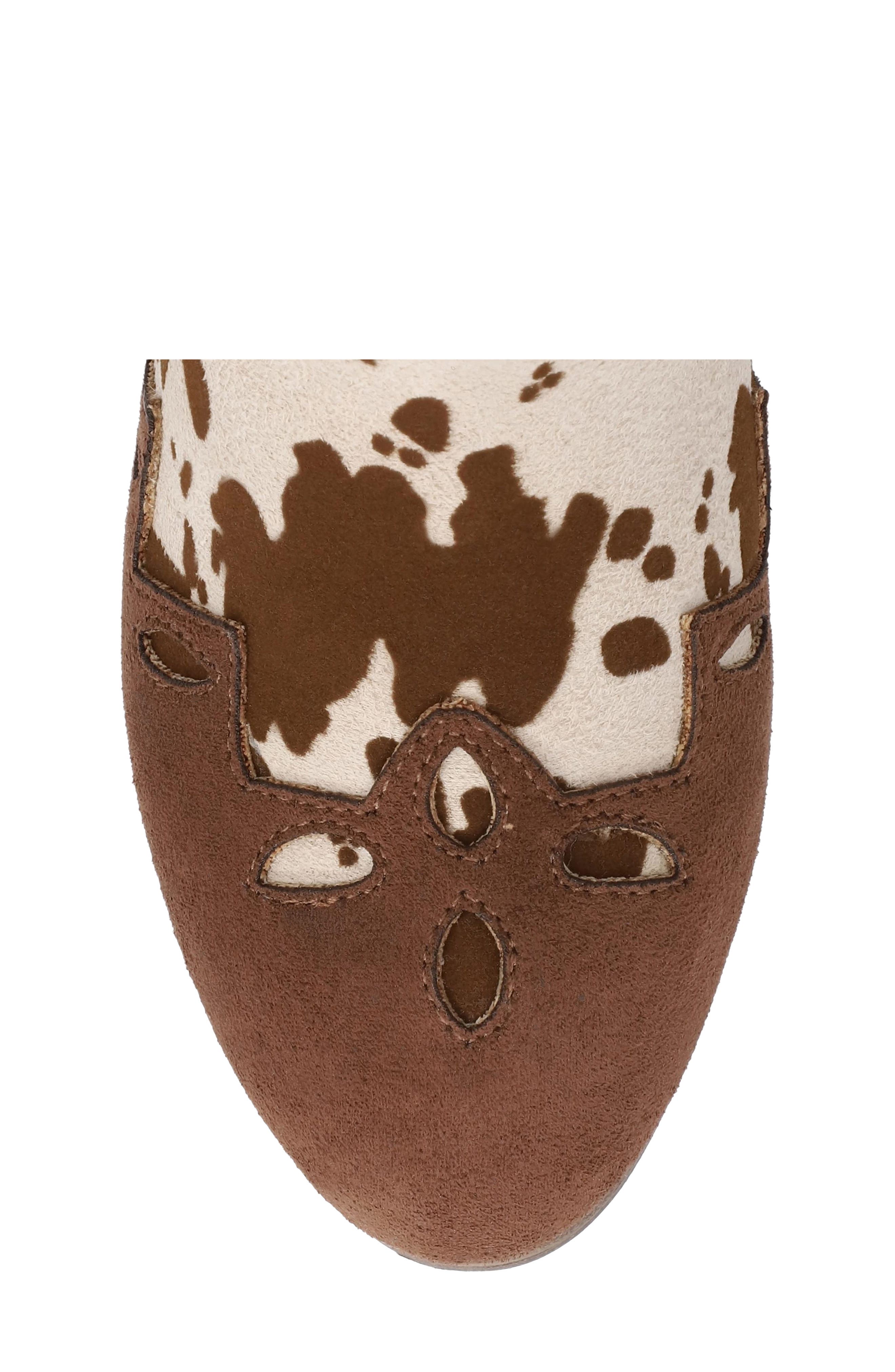 Kids' Roxxy Western Bootie, Alternate, color, BROWN COW