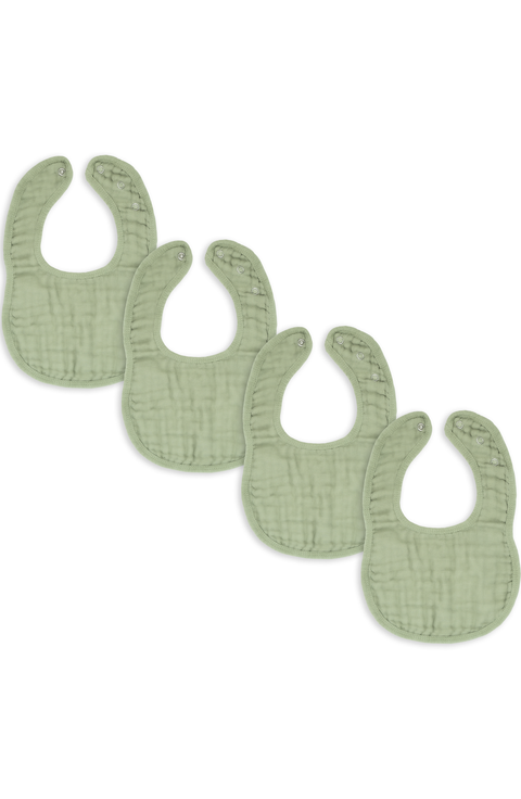 Muslin Bibs - Pack of 4