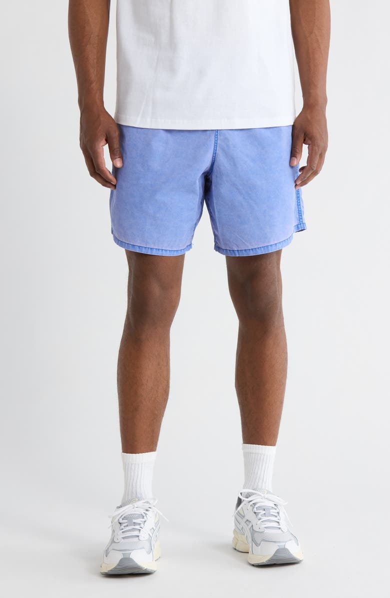 Obey Easy Pigment Nylon Shorts, Main, color, Pigment Dazzling Blue
