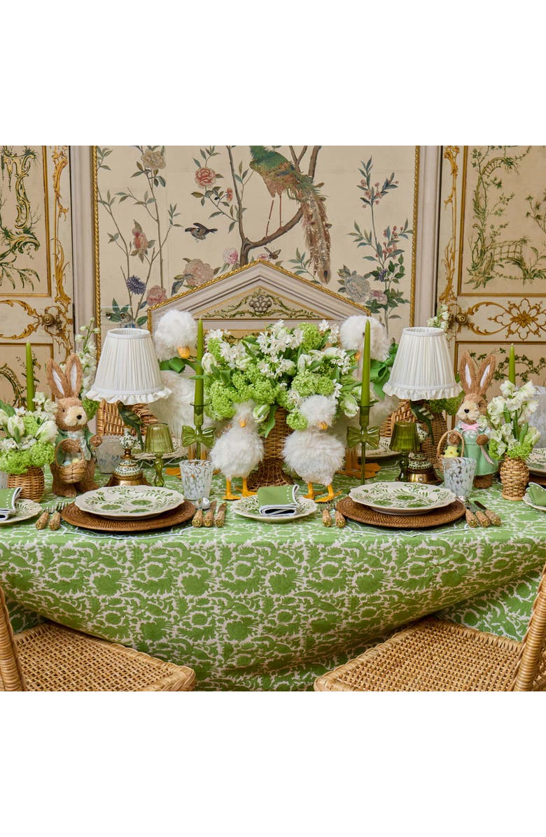 Mrs. Alice Ruffle Lampshade, Alternate, color, Cream