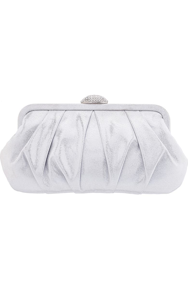 Nina Concord Frame Clutch, Main, color,