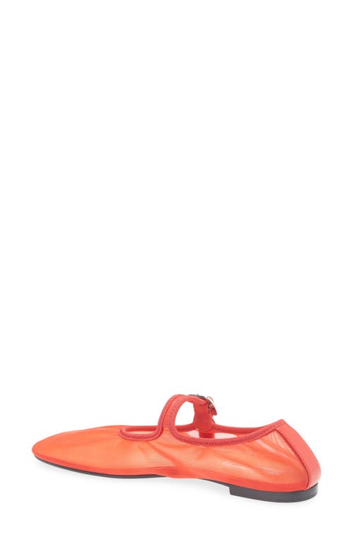Sandy Liang Mesh Mary Jane Flat