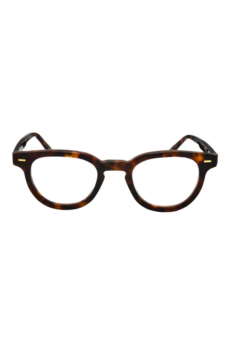 52mm Rectangular Reading Glasses, Main, color, TORTOISESHELL