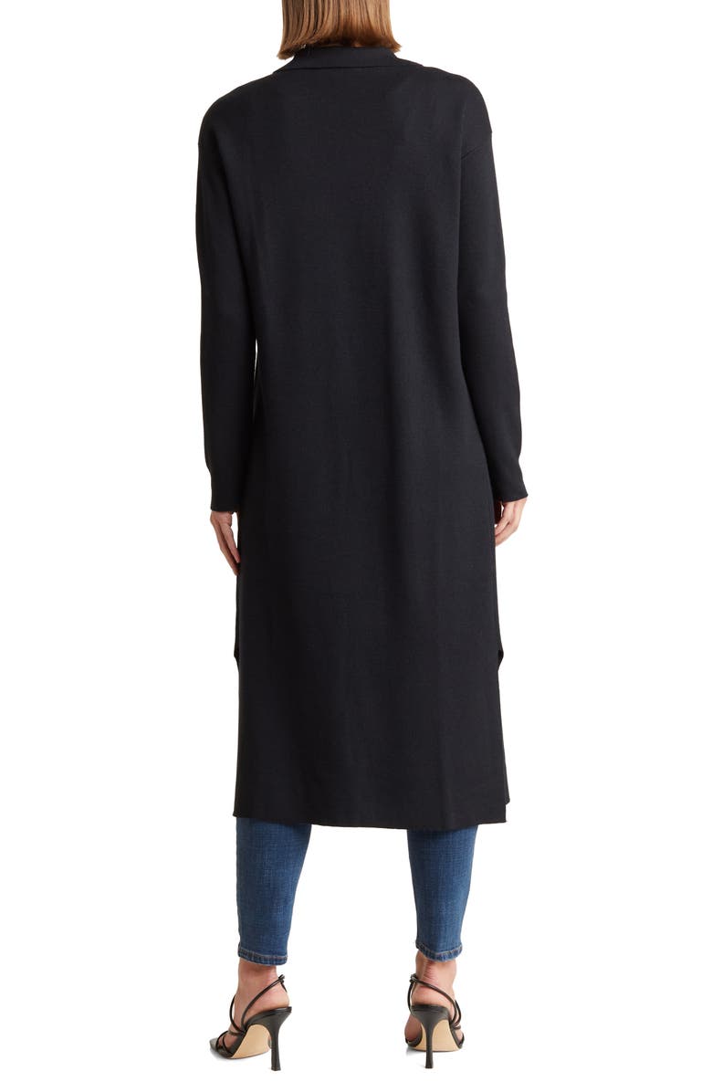 RACHEL Rachel Roy Notched Collar Open Front Cardigan, Alternate, color,