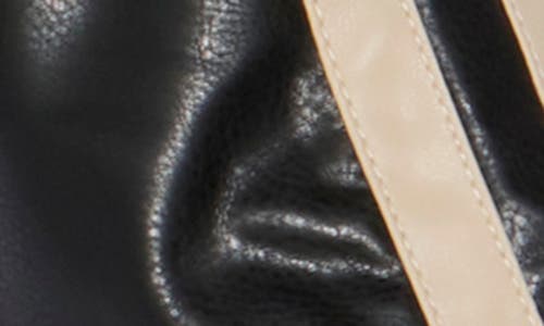 Democracy Faux Leather Biker Jacket In Black