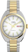 Timex® Marlin® Draper Two-Tone Automatic Bracelet Watch, 37mm