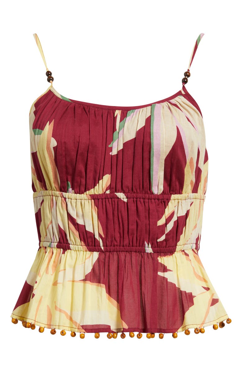 Rails Theda Tiered Camisole, Alternate, color, Red Palma