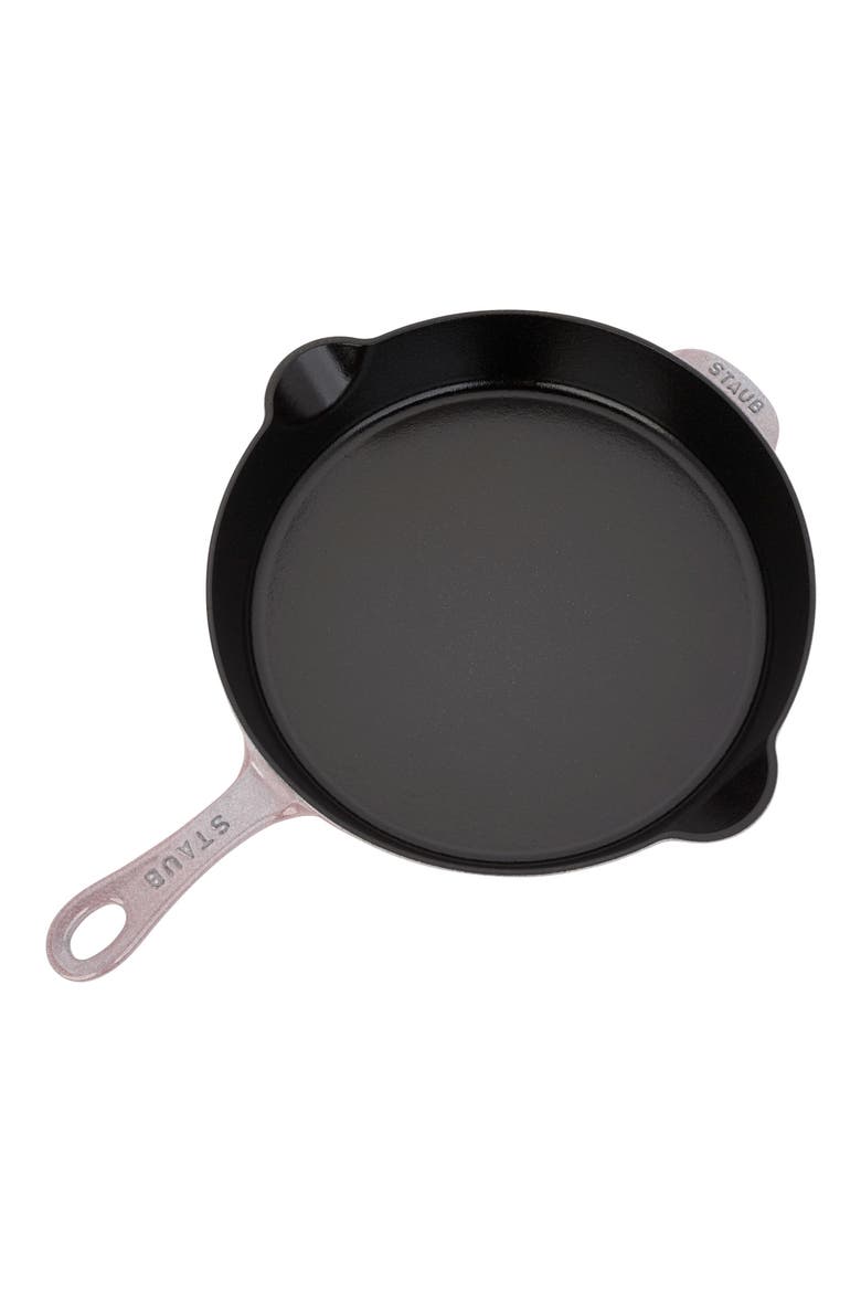 11-Inch Enameled Cast Iron Traditional Deep Skillet, Alternate, color, LILAC
