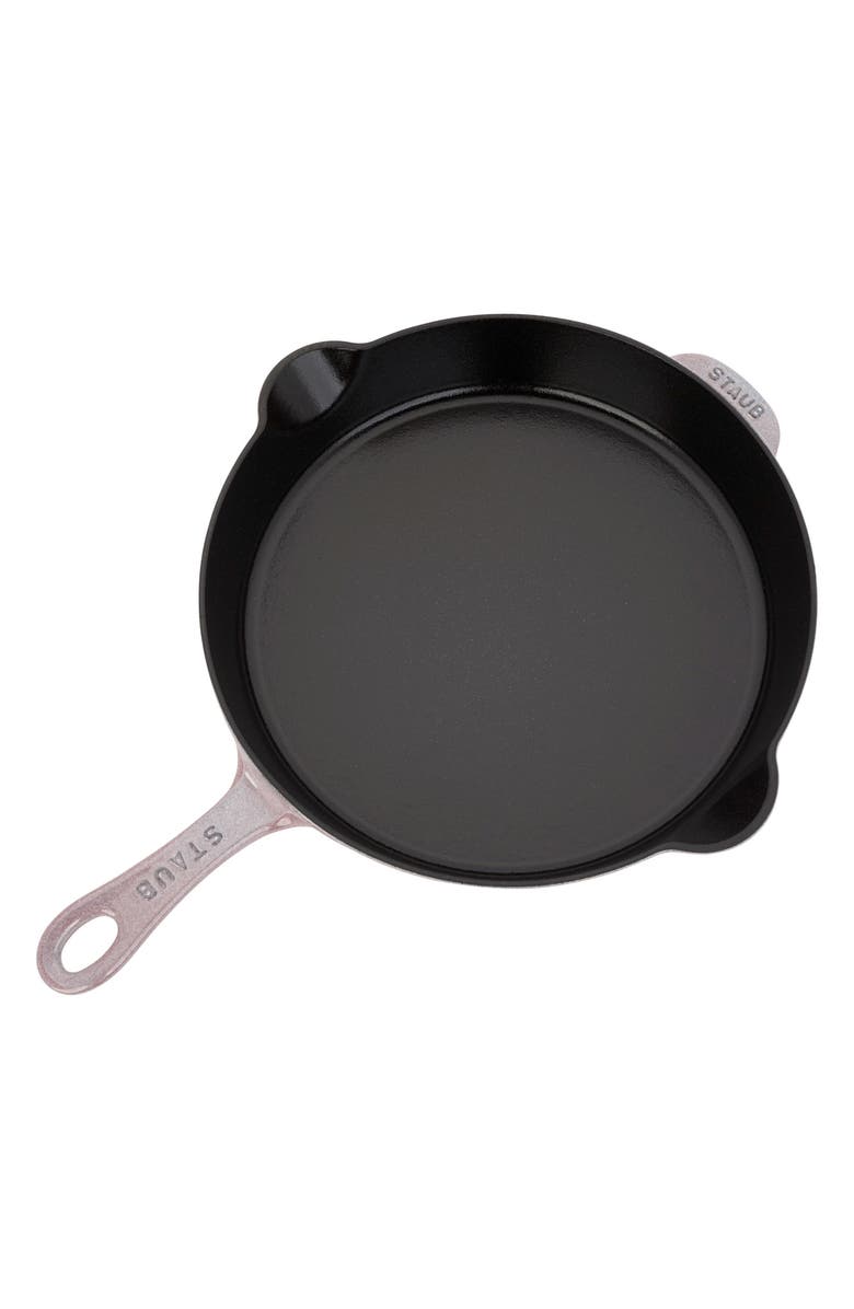 Staub 11-Inch Enameled Cast Iron Traditional Deep Skillet, Alternate, color, Lilac