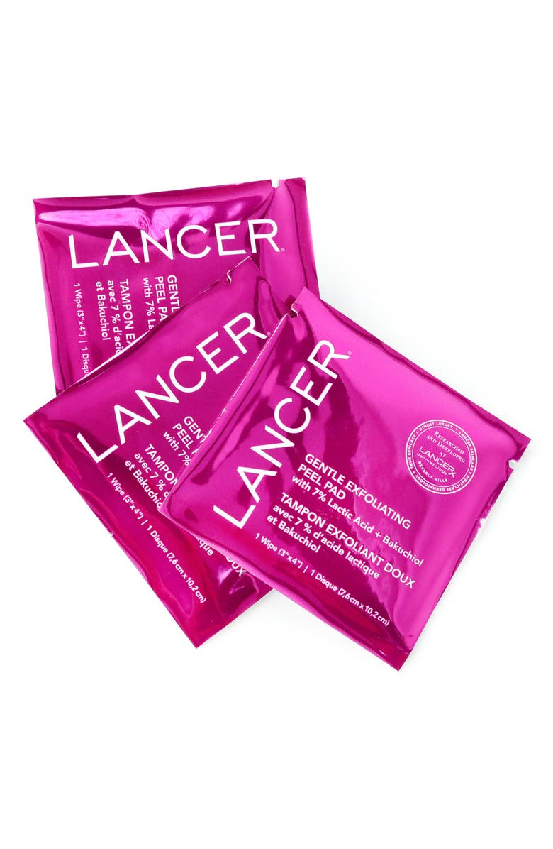 LANCER Skincare Gentle Exfoliating Peel Pads, Alternate, color, 