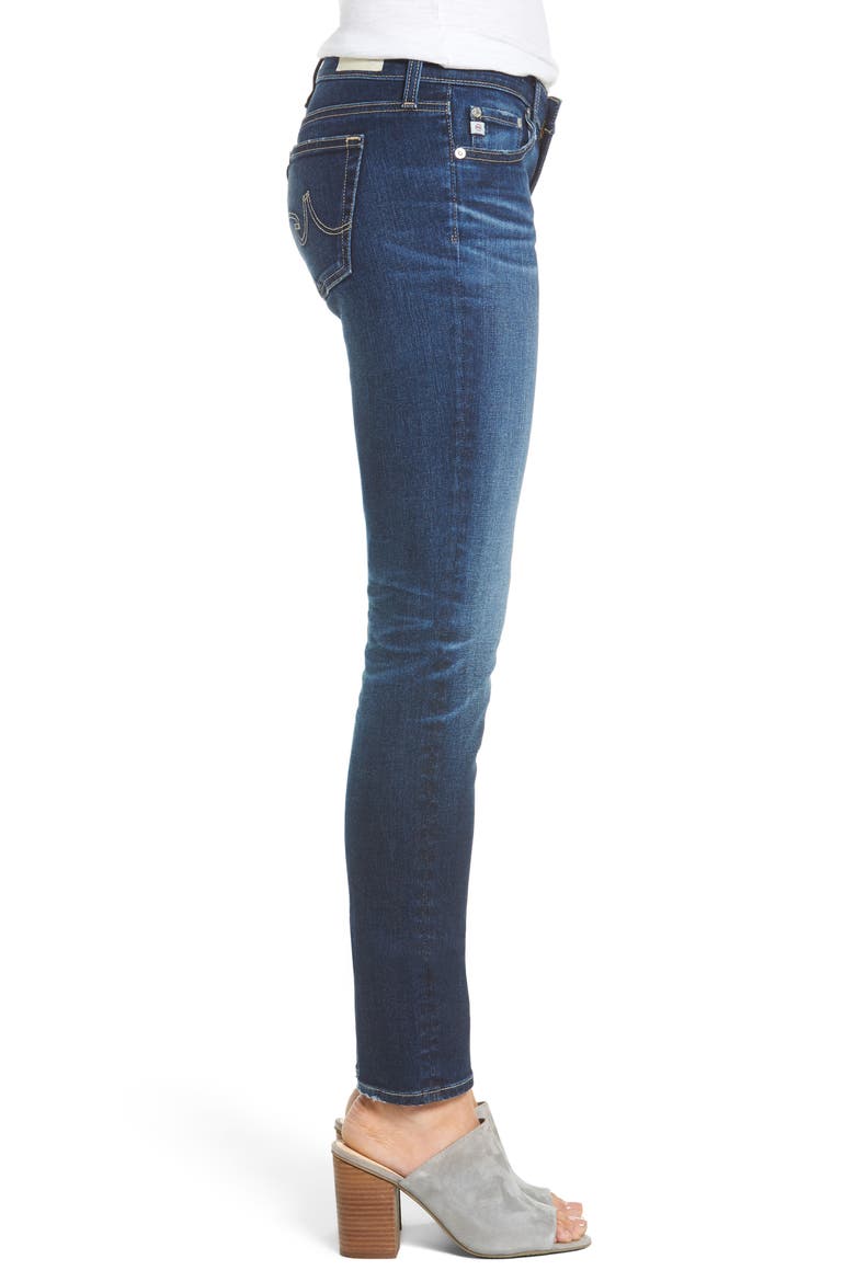 The Stilt Cigarette Skinny Jeans, Alternate, color, 7 YEARS DARK MIST
