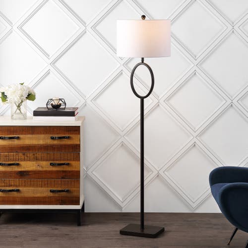 Jonathan Y April 61" Metal Modern Contemporary Led Floor Lamp In Oil Rubbed Bronze