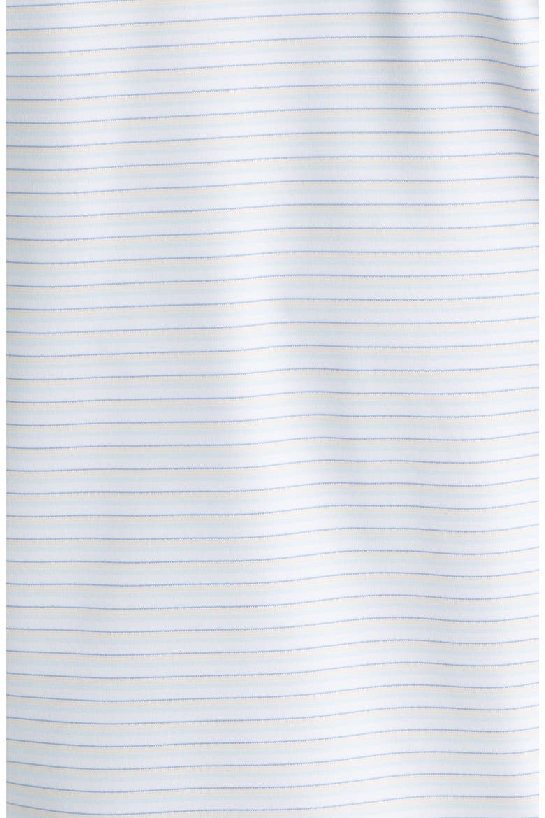 Echo Performance Jersey Golf Polo, Alternate, color, WHITE / BLUE BRISK
