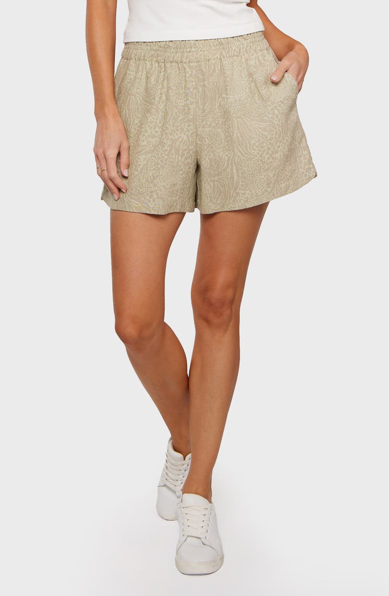 matty m. Milos Pull-On Shorts, Main, color, Pistachio