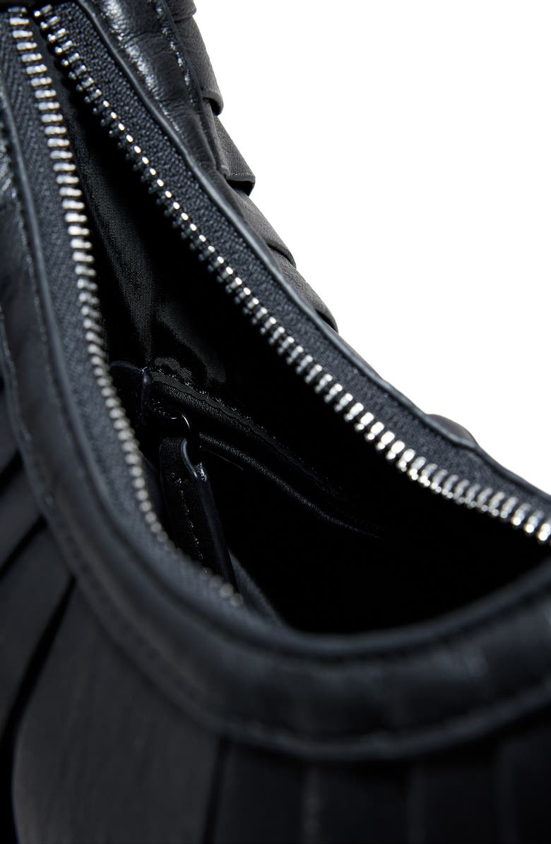 Desigual Faux Leather Shoulder Bag, Alternate, color, Black