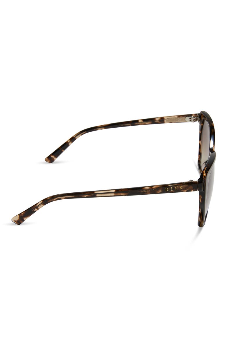 DIFF Vera 55mm Gradient Polarized Square Sunglasses | Nordstrom display picture 3