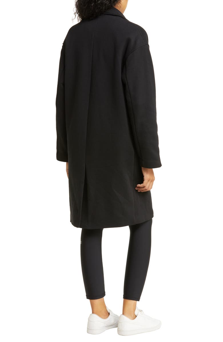 Alo VIP Trench Blazer, Alternate, color, Black