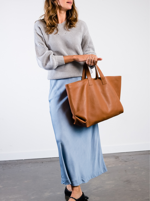 Able Large Fold Tote In Nut