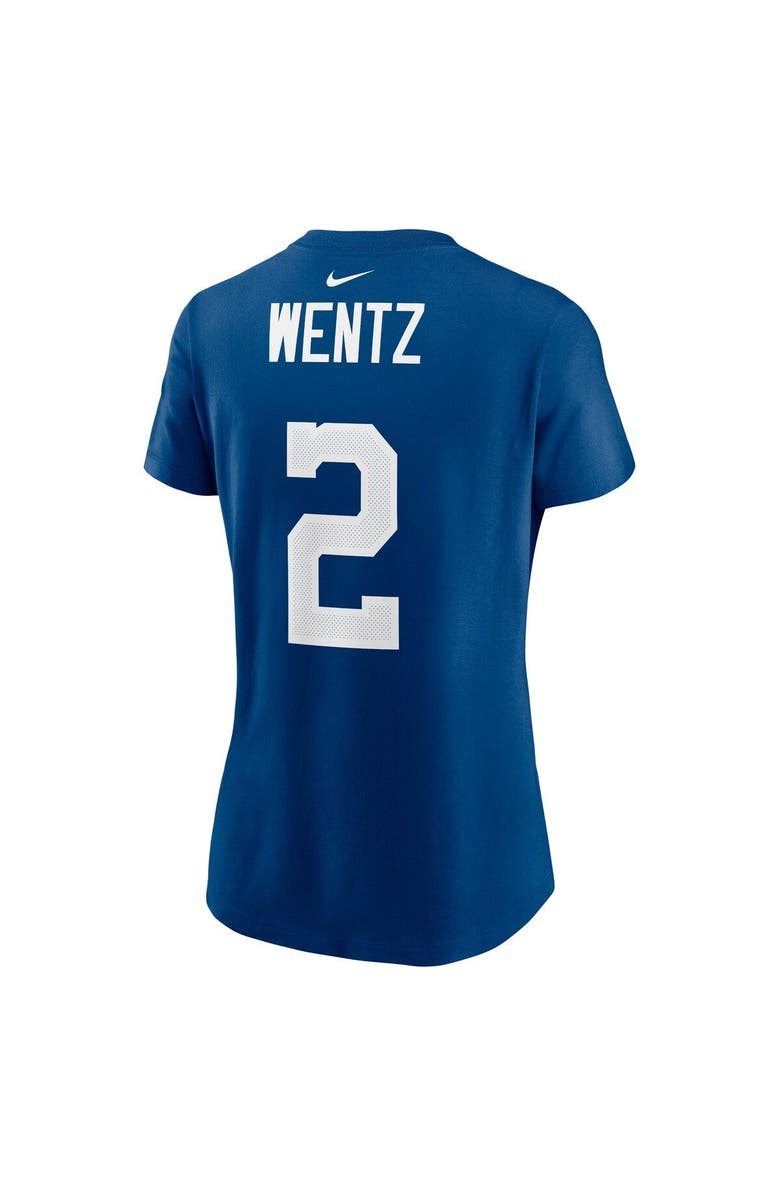 Nike Women's Nike Carson Wentz Royal Indianapolis Colts Name & Number T-Shirt, Alternate, color, 