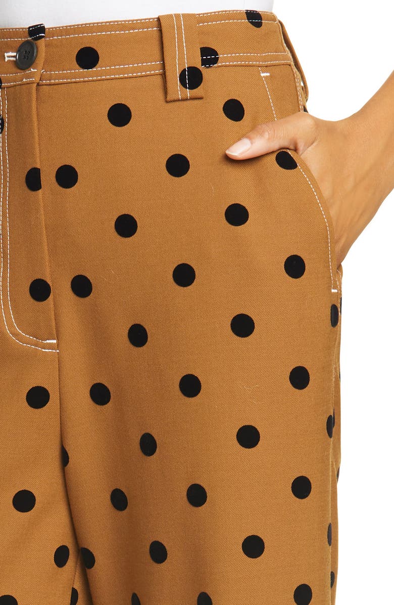 Stine Goya John Polka Dot Pants, Alternate, color,