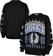 '47 Women's '47 Black Dallas Mavericks 2025/26 City Edition Go Big Oversized Sweatshirt