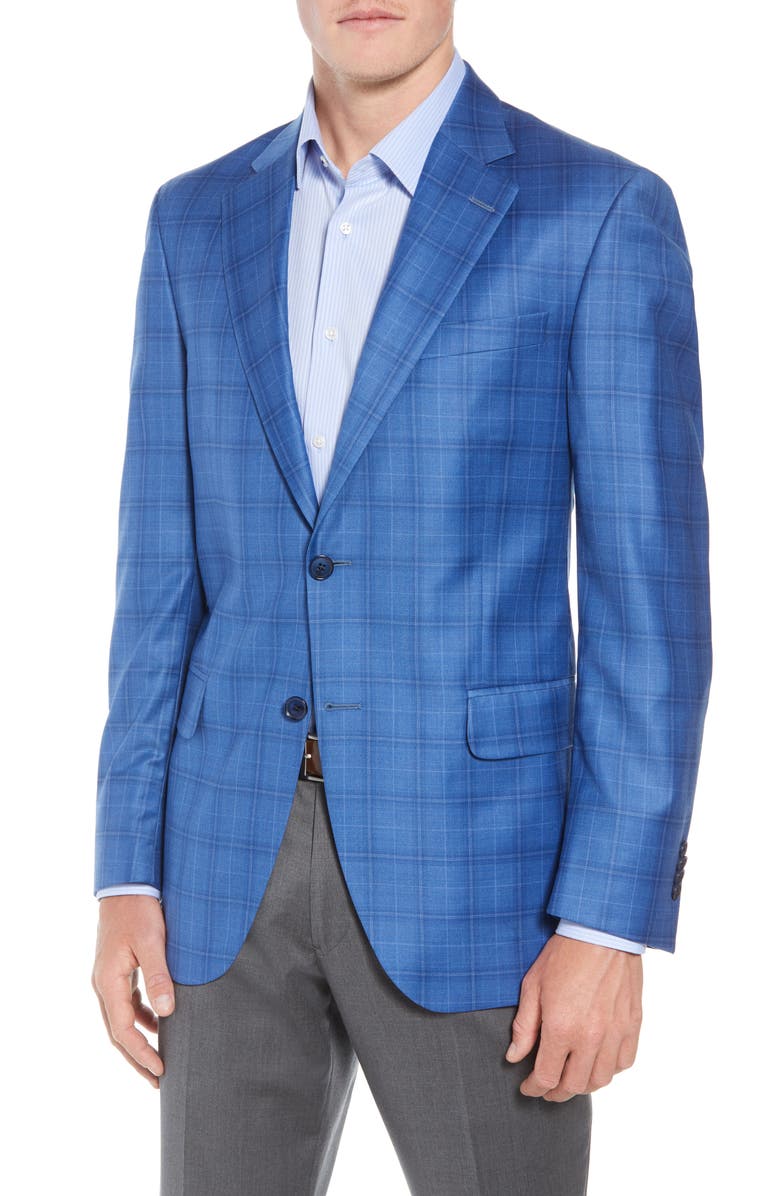 Peter Millar Flynn Classic Fit Wool Sport Coat, Main, color, 