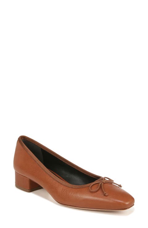 Cecile Square Toe Pump (Women)