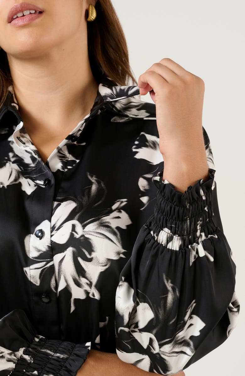 Estelle Gilda Floral Button-Up Shirt, Alternate, color,
