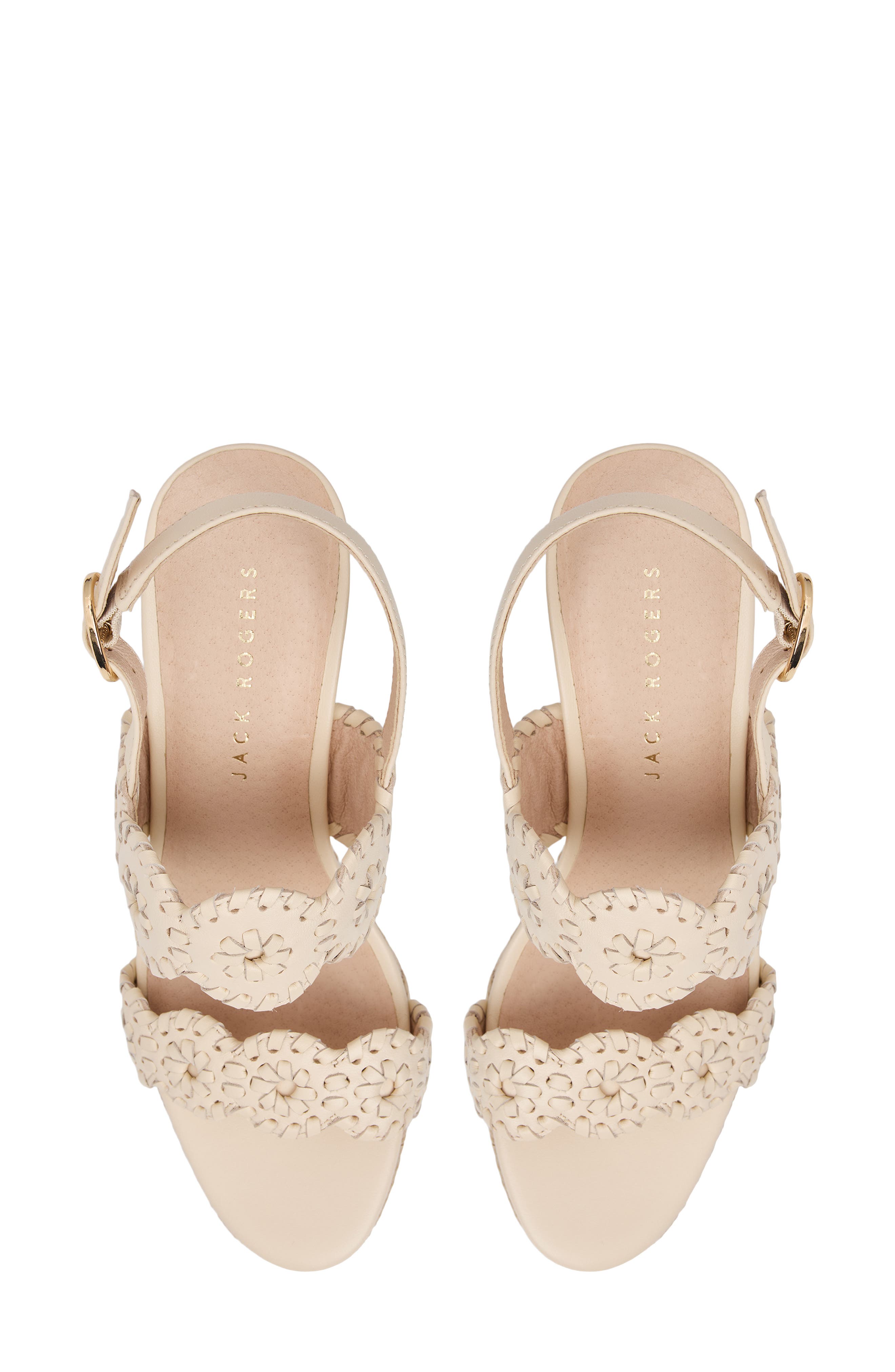 Laurin Platform Wedge Sandal, Alternate, color, IVORY