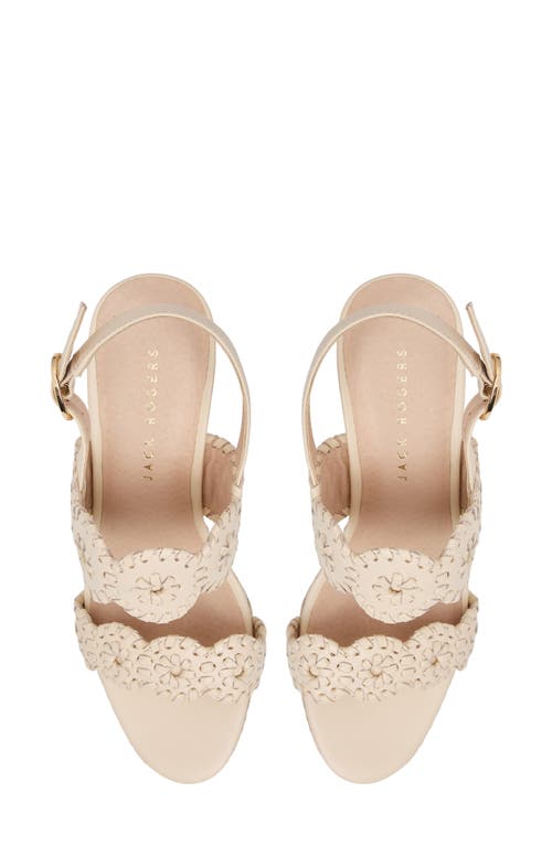 Jack Rogers Laurin Platform Wedge Sandal In Animal Print