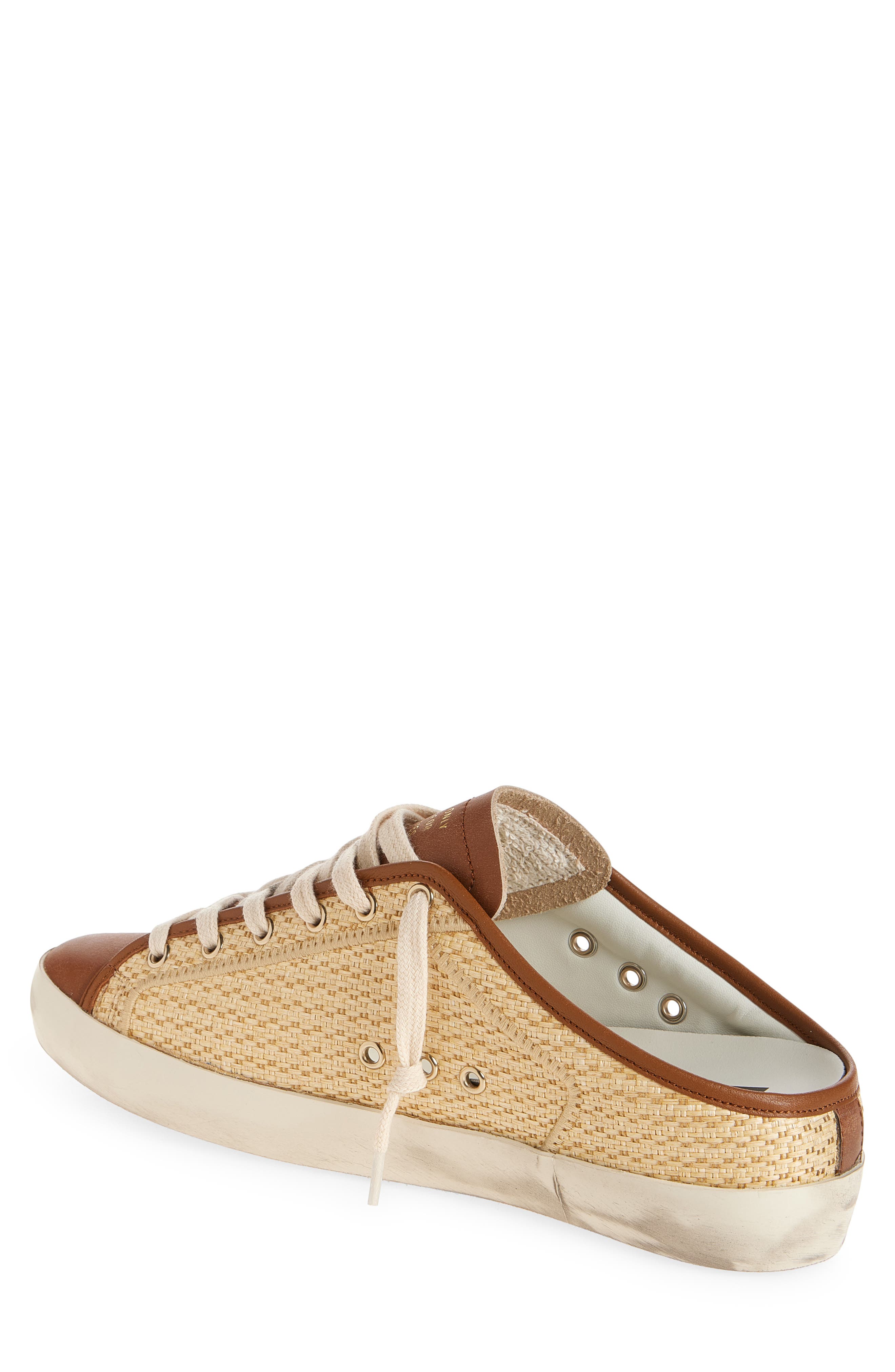 Golden Goose Super-Star Sabot Mule Sneaker, Alternate, color, Beige/ Cognac
