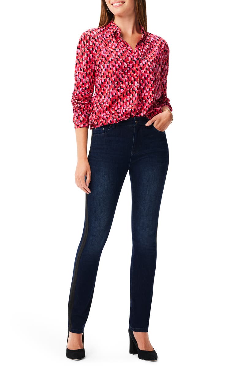 NIC+ZOE Festive Mix Top, Alternate, color, Red Multi