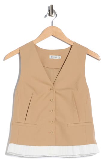 Simkhai Laiken Vest In Brown