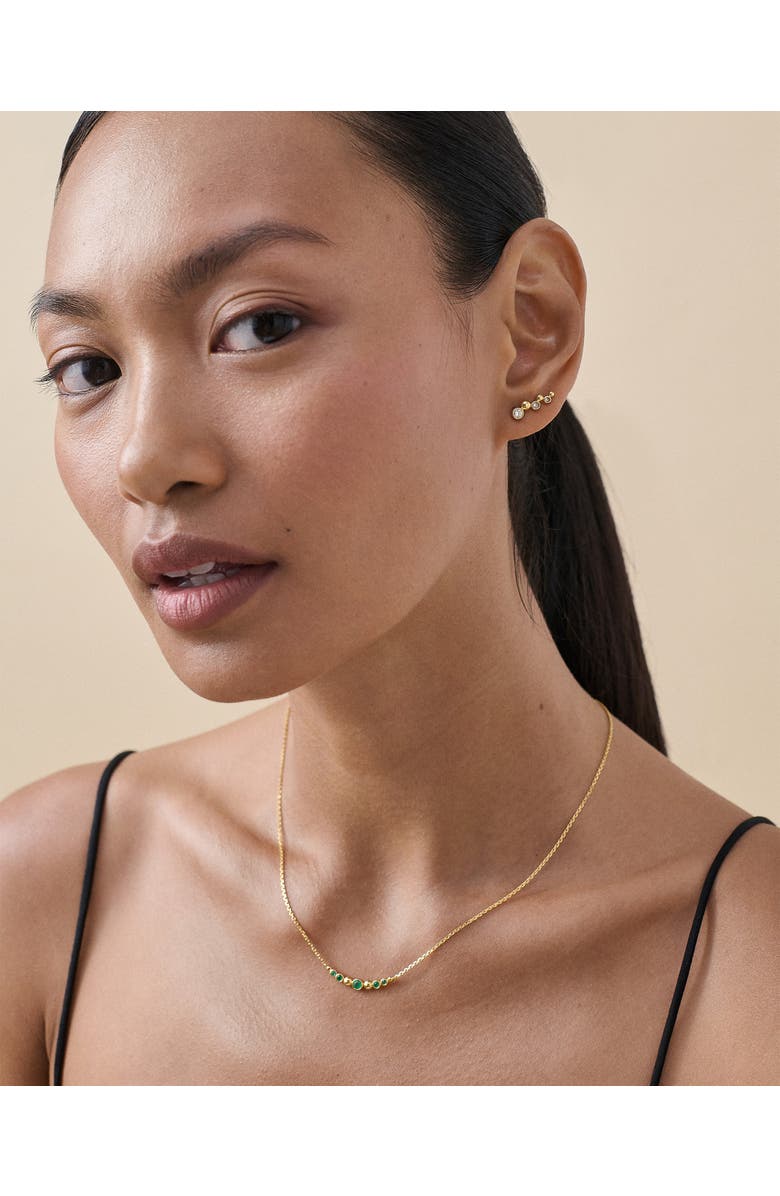 Edge of Ember Serena Green Onyx Necklace, Alternate, color, Green Onyx