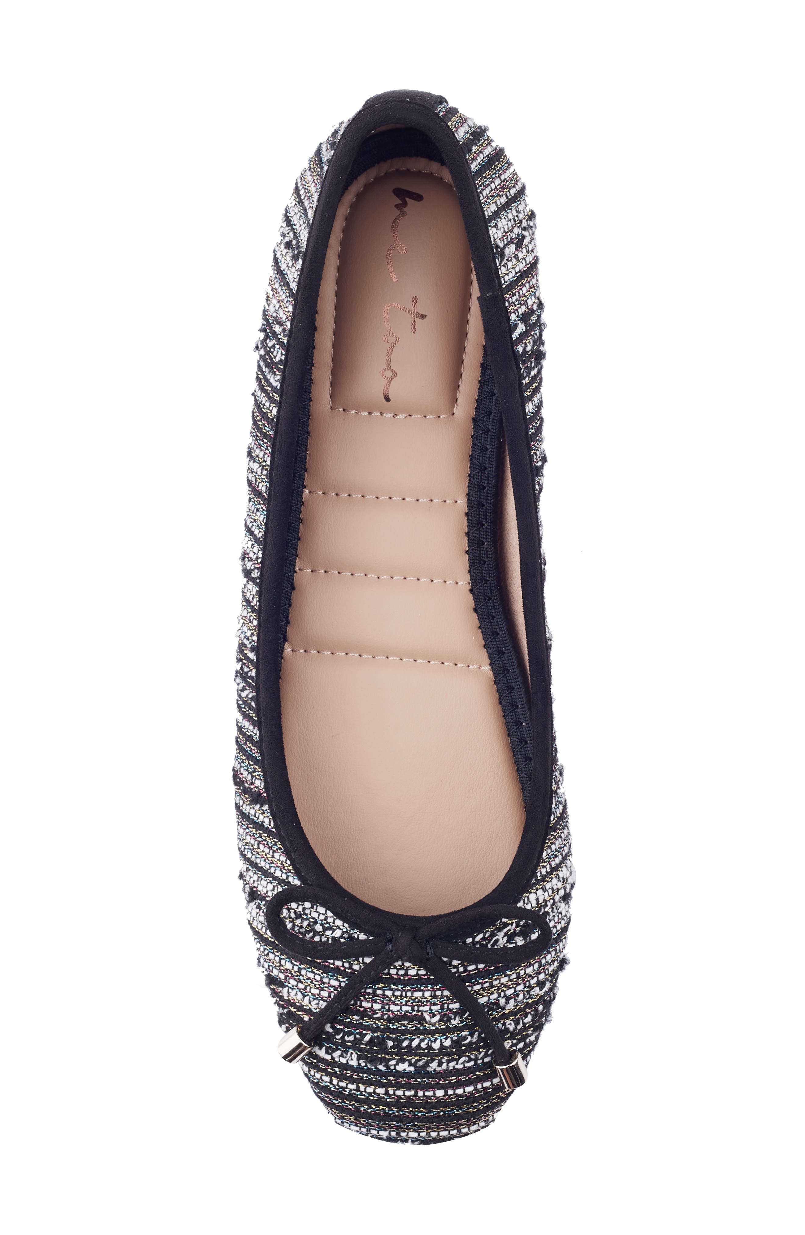 Saylor Ballet Flat, Alternate, color, BLACK MULTI