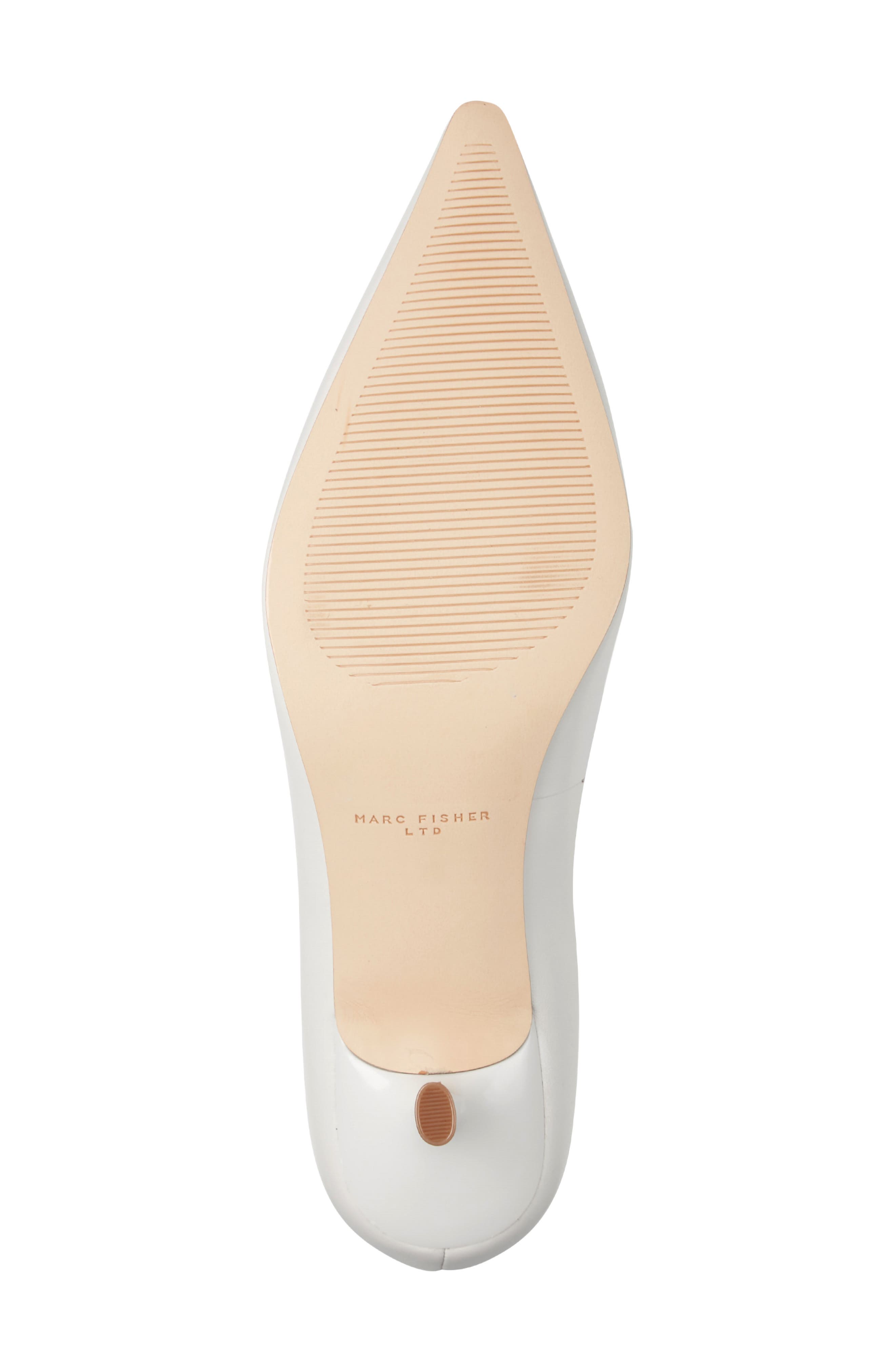 Calynna Pointed Toe Kitten Heel Pump, Alternate, color, IVORY