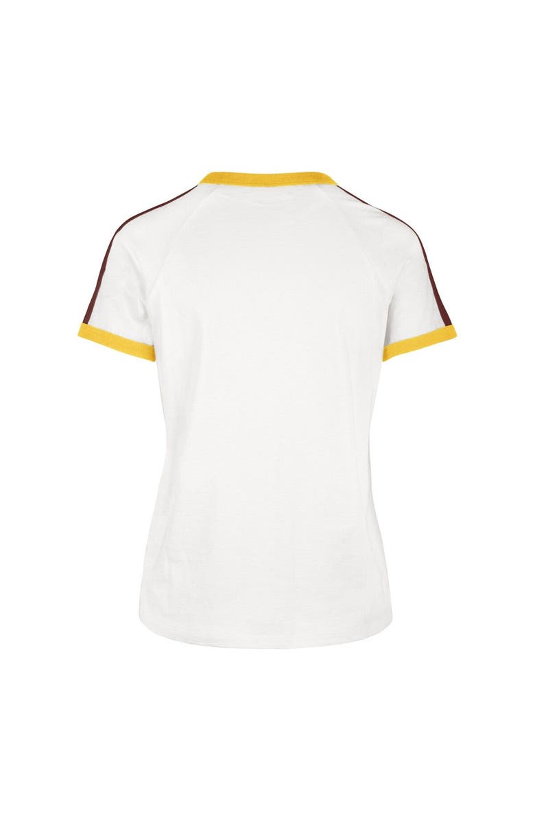 '47 Women's '47 White USC Trojans Sweet Heat Peyton Raglan T-Shirt, Alternate, color, 