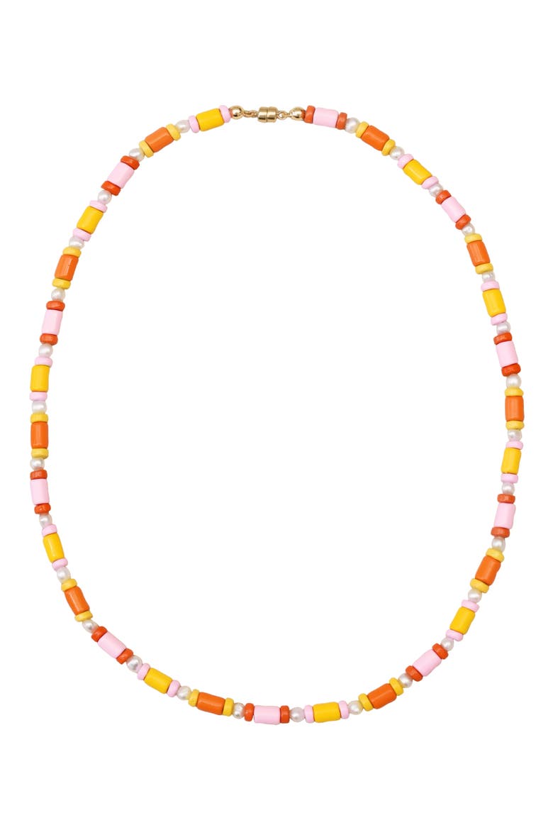 Catania Beaded Necklace, Main, color, MULTI