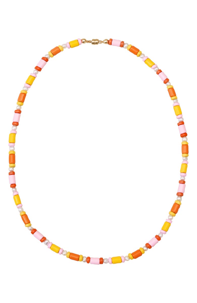 Éliou Catania Beaded Necklace, Main, color, 