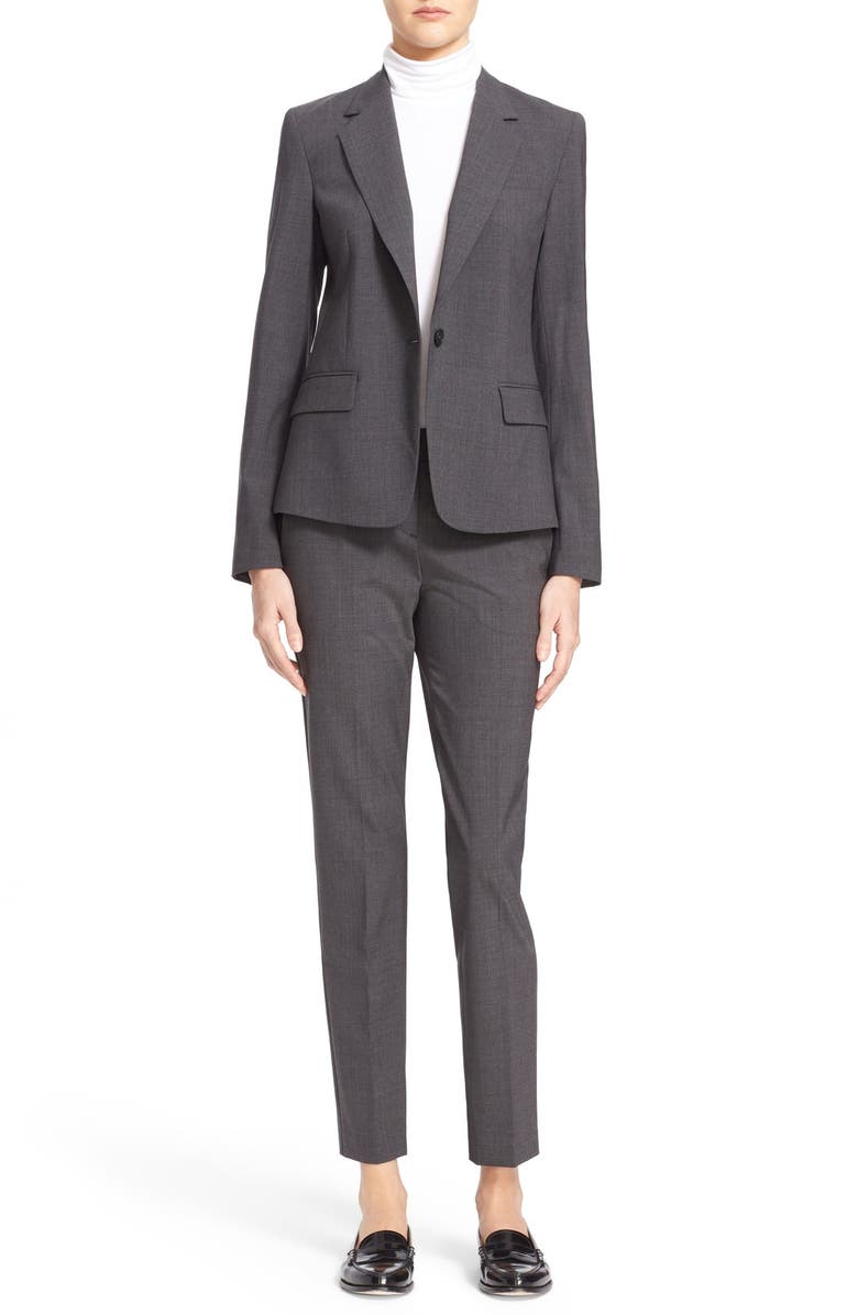 Theory Testra 2B Stretch Wool Pants, Alternate, color,