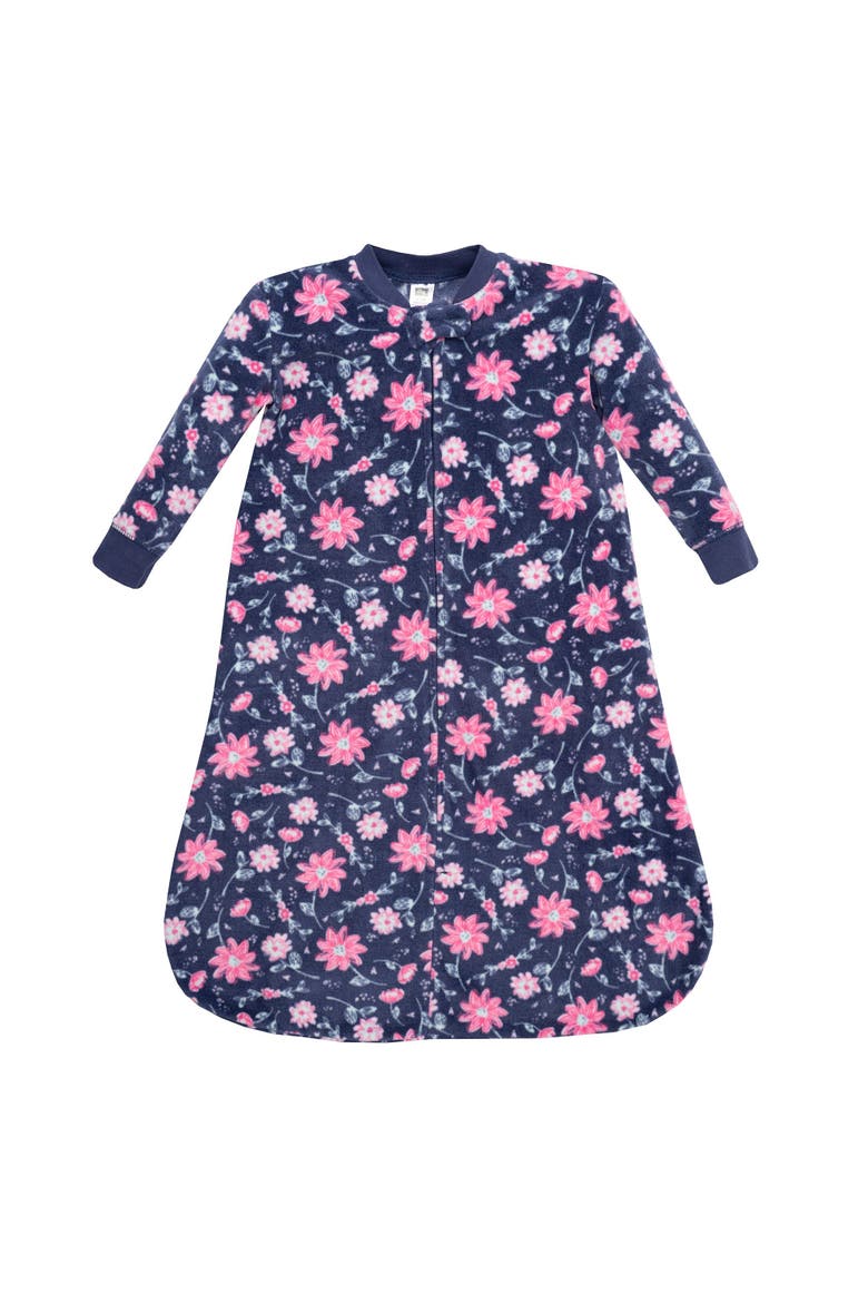 Sleeping Bag Fleece Long Sleeve, Main, color, Botanical
